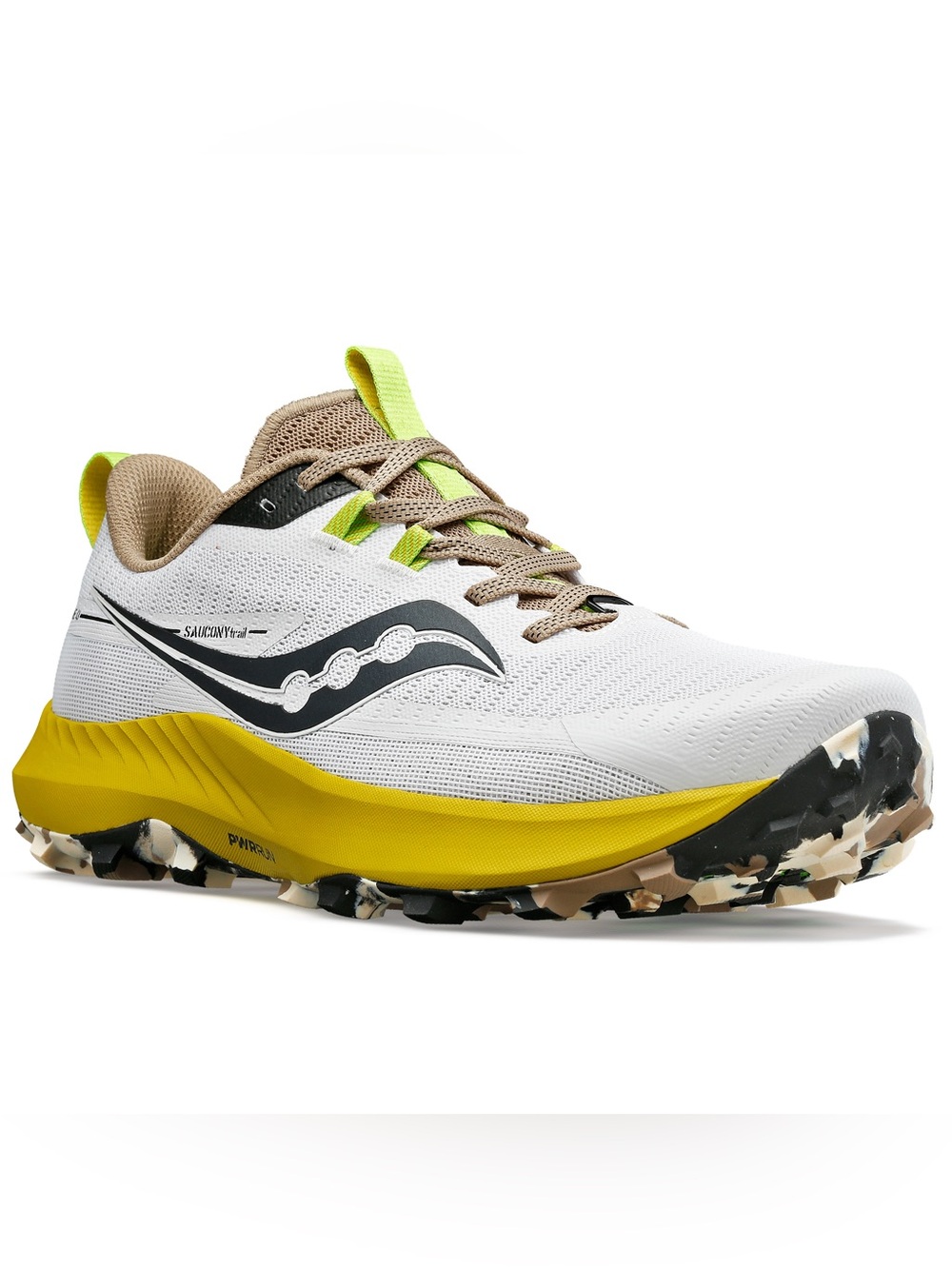 Saucony Peregrine 13 Trail Runner — Fog Clay
